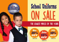 IBIILEY UNIFORM SALE  SEE FLYERS